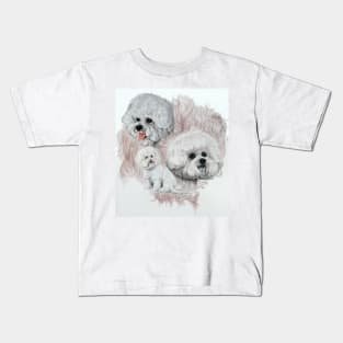 Bichon Medley Kids T-Shirt